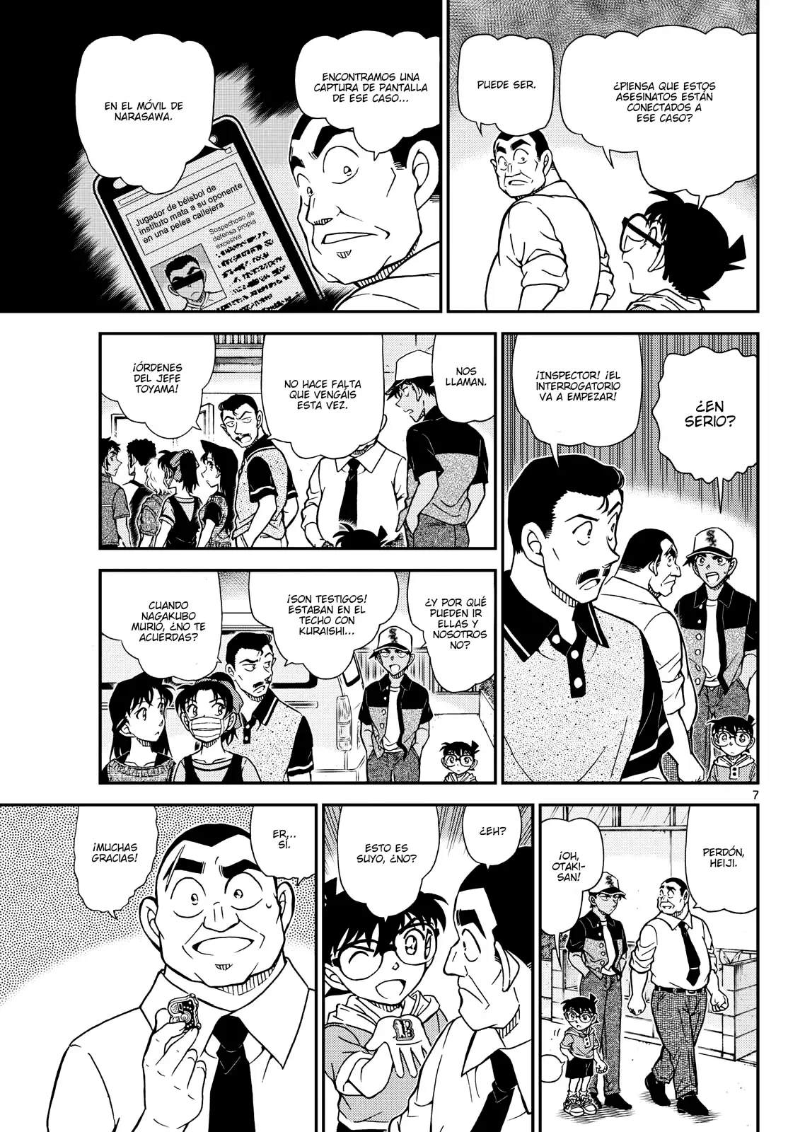Detective Conan capítulo 1132, página 7