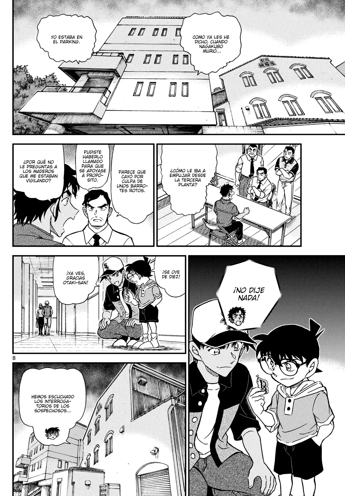 Detective Conan capítulo 1132, página 8