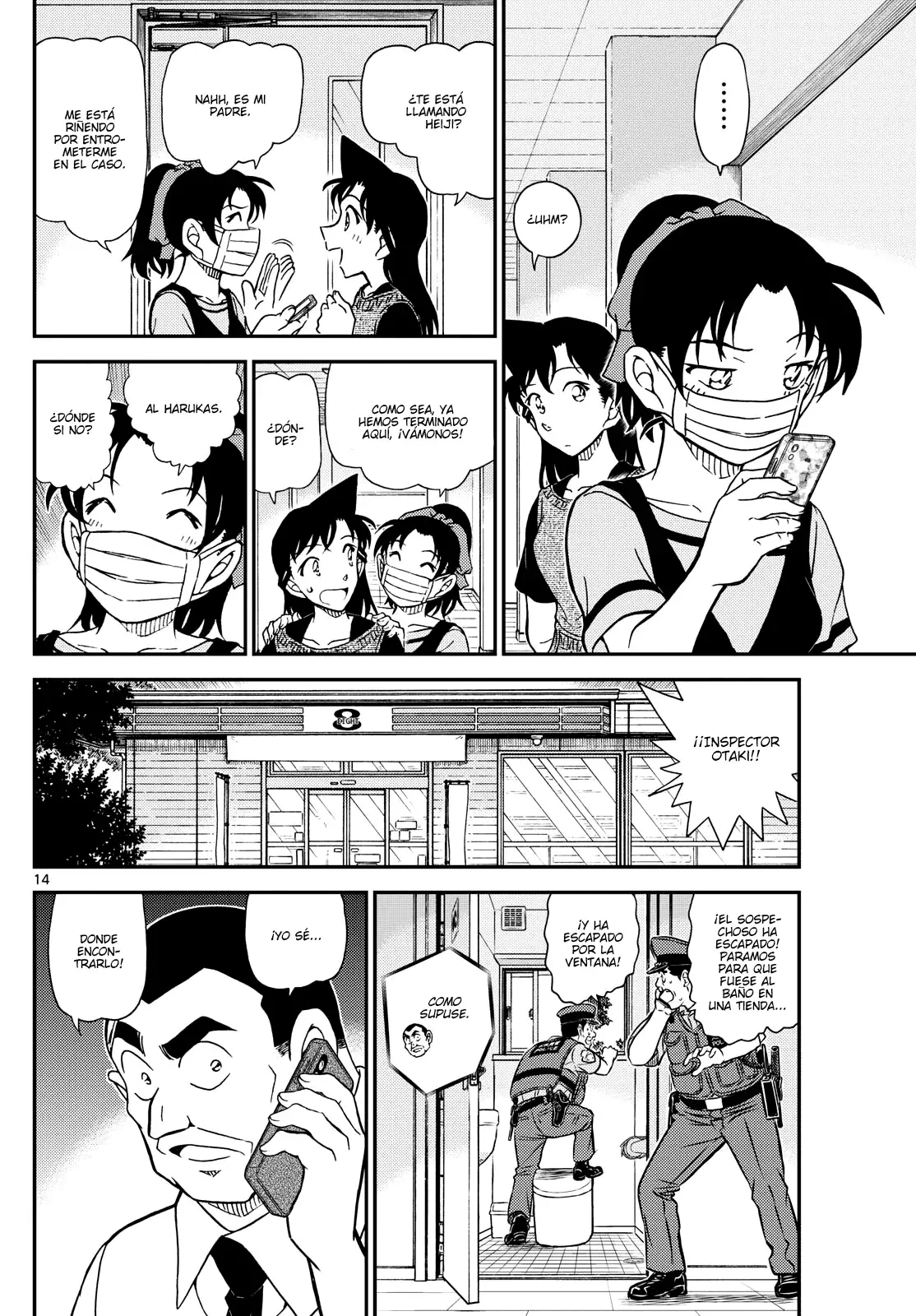 Detective Conan capítulo 1132, página 14