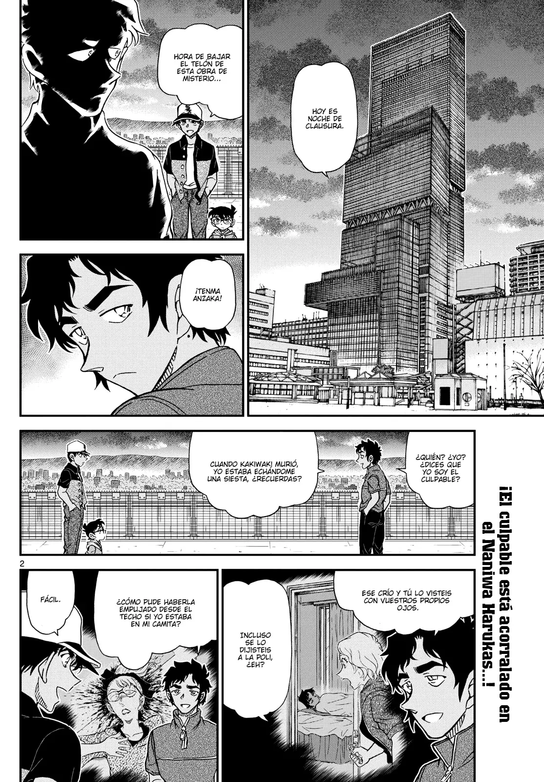Detective Conan capítulo 1133, página 2