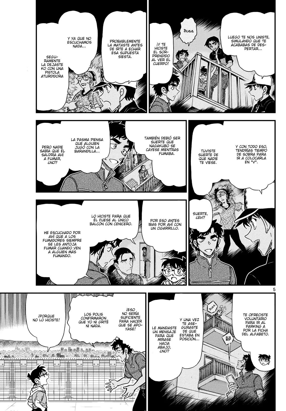 Detective Conan capítulo 1133, página 5