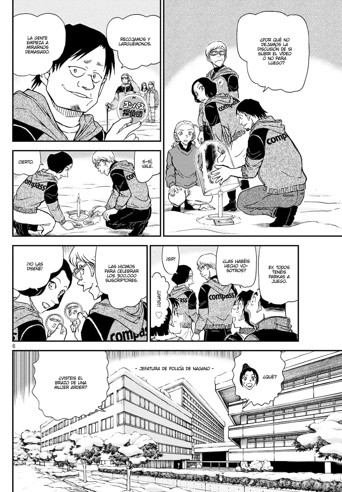 Detective Conan capítulo 1138, página 6
