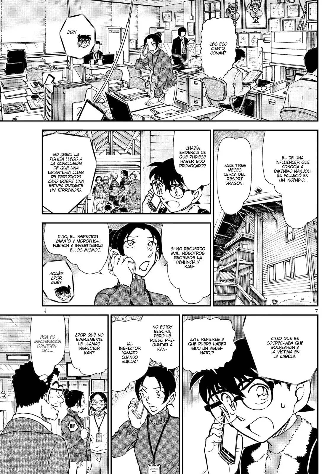 Detective Conan capítulo 1138, página 7