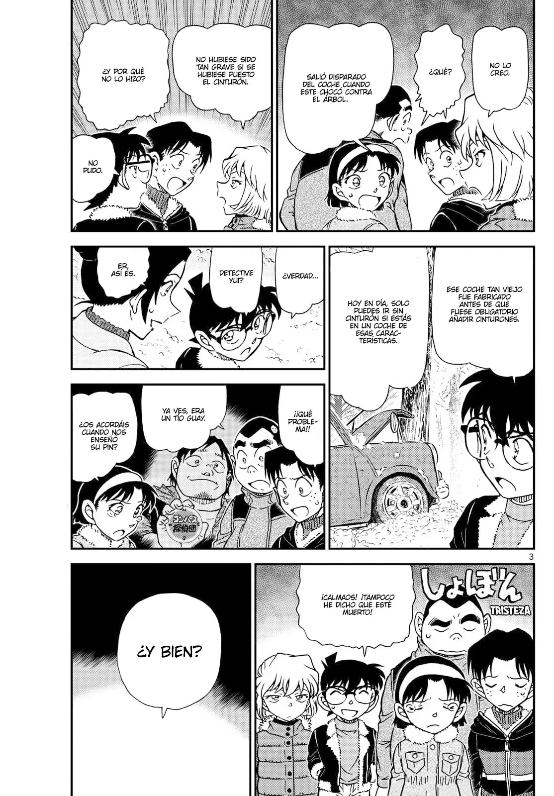 Detective Conan capítulo 1139, página 3