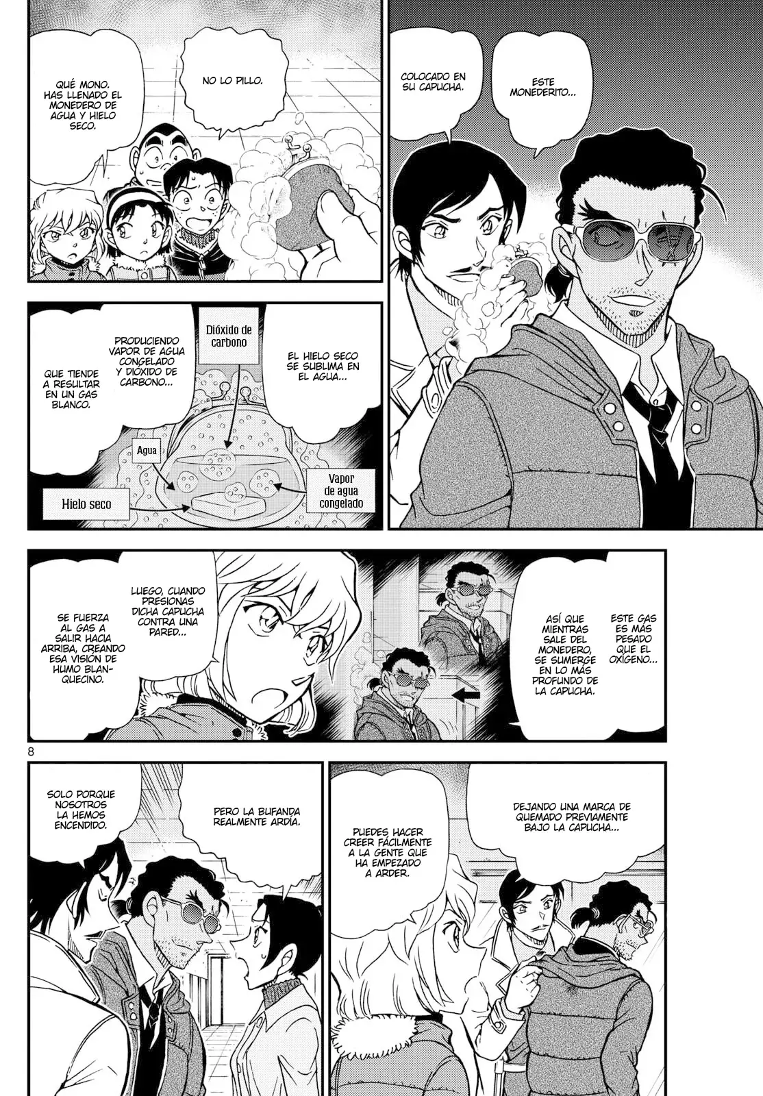 Detective Conan capítulo 1140, página 8