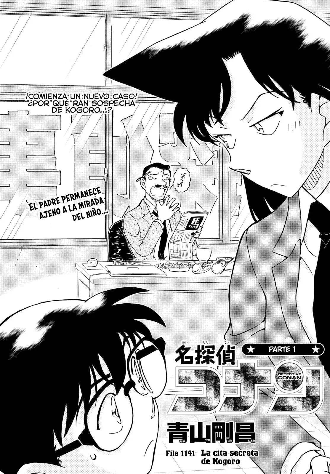 Detective Conan capítulo 1141, página 1