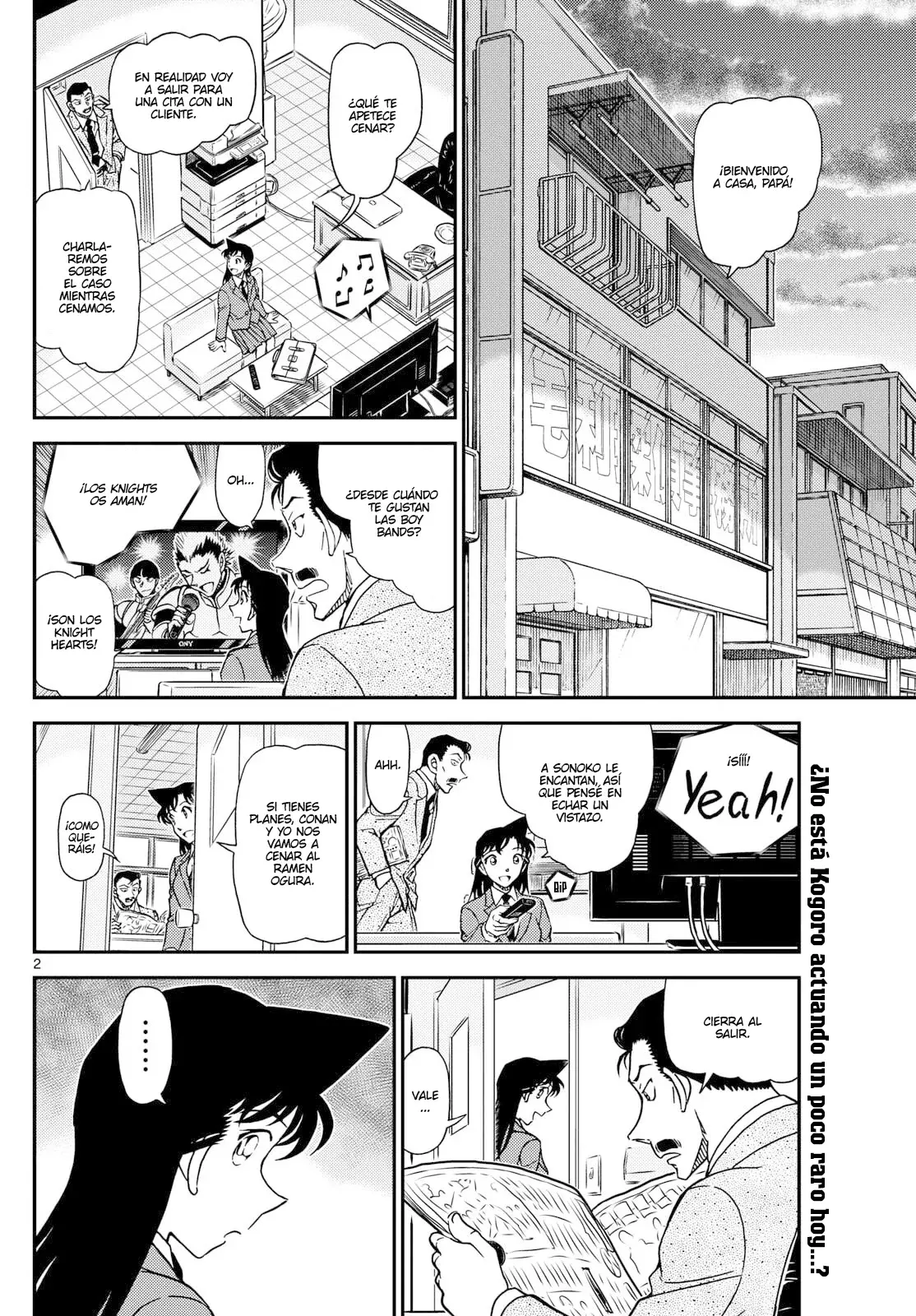 Detective Conan capítulo 1141, página 2