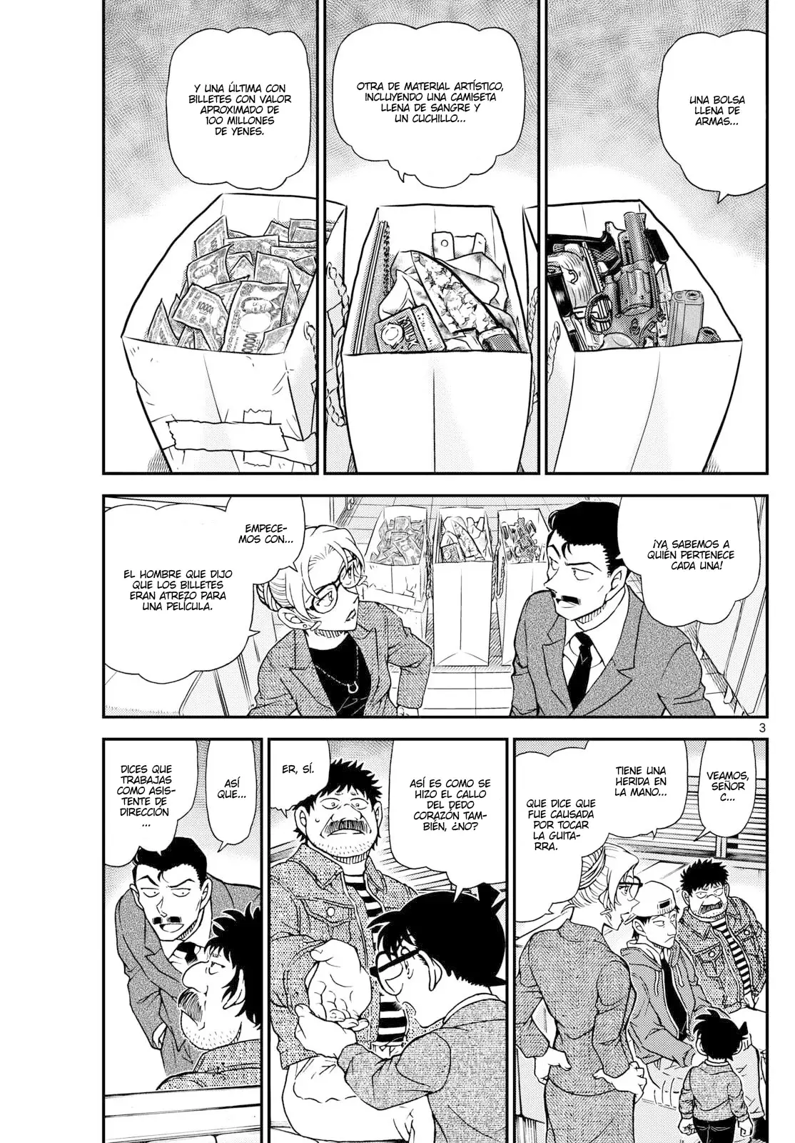 Detective Conan capítulo 1143, página 3