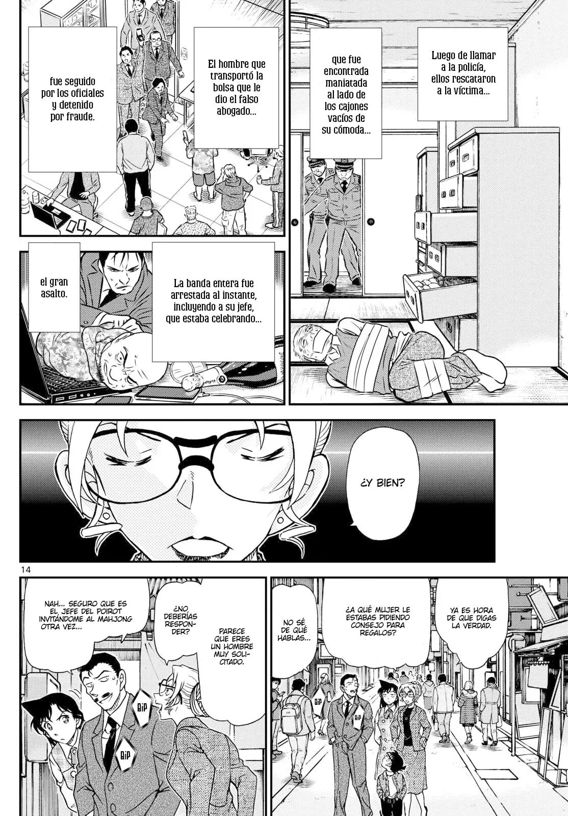 Detective Conan capítulo 1143, página 14