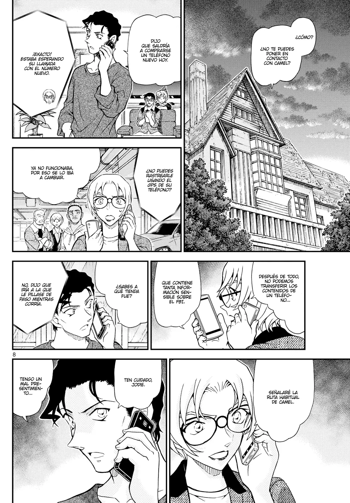 Detective Conan capítulo 1148, página 8