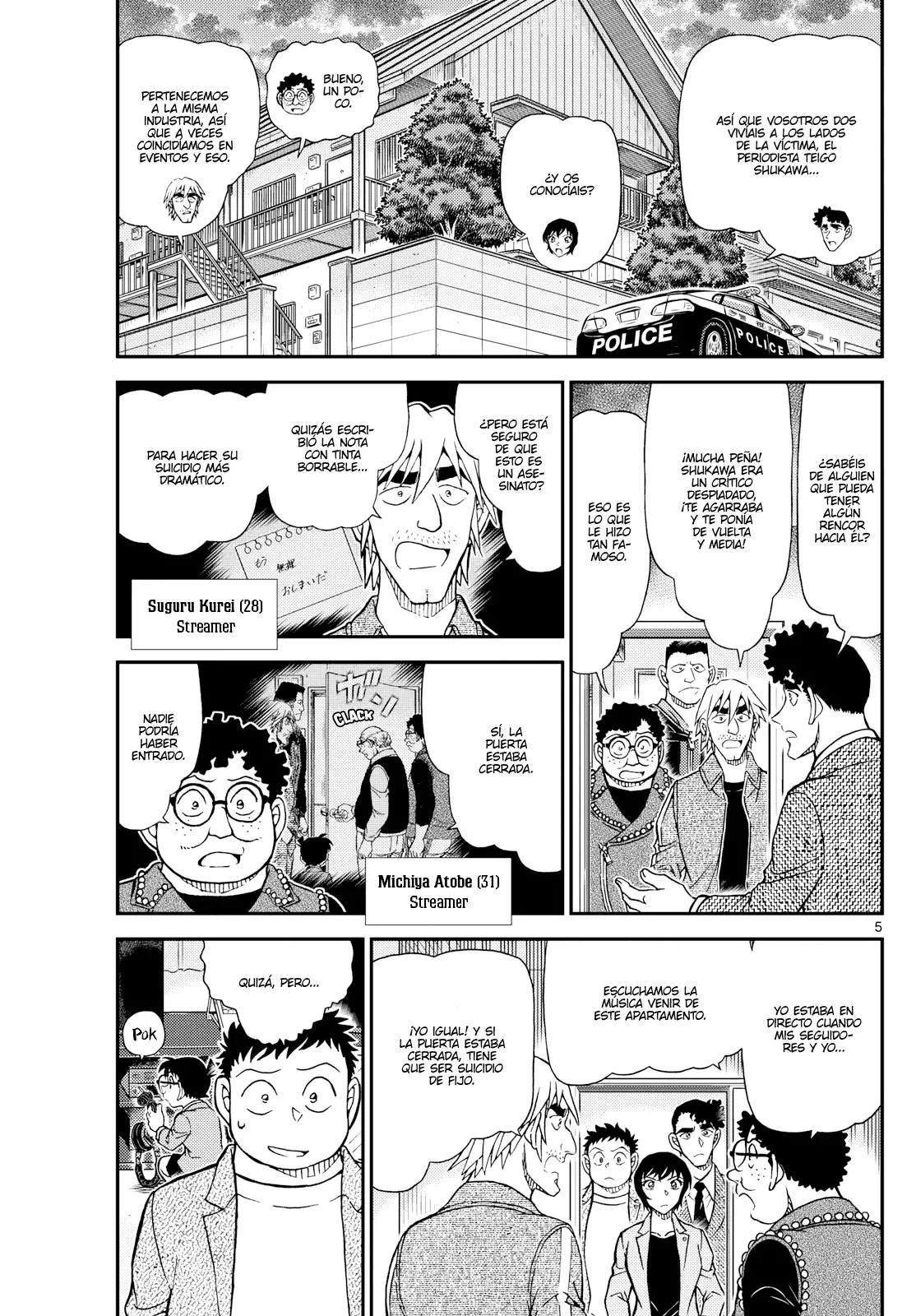 Detective Conan capítulo 1149, página 5