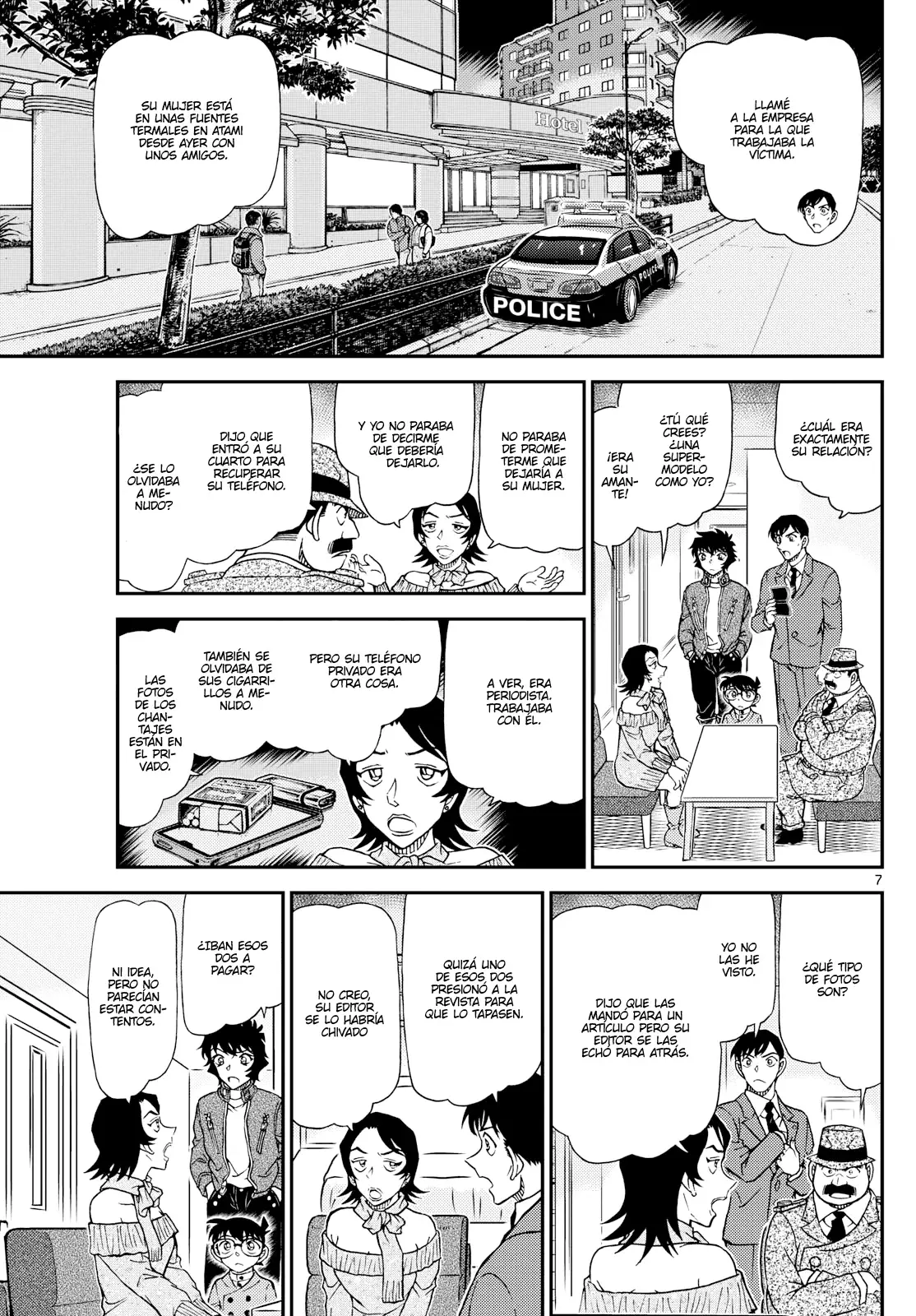 Detective Conan capítulo 1152, página 7