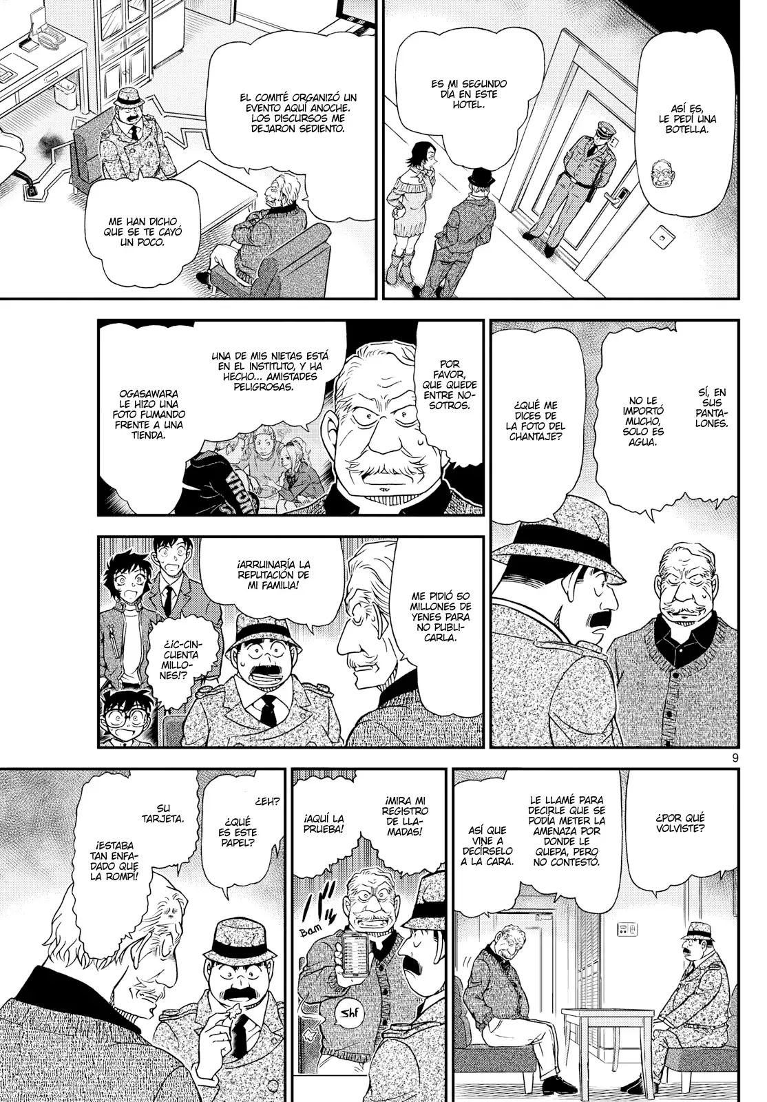 Detective Conan capítulo 1152, página 9