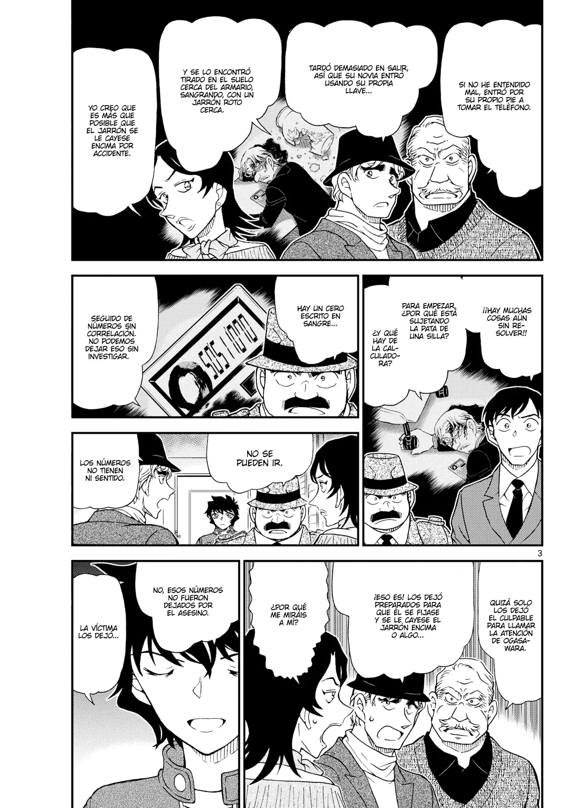 Detective Conan capítulo 1153, página 3