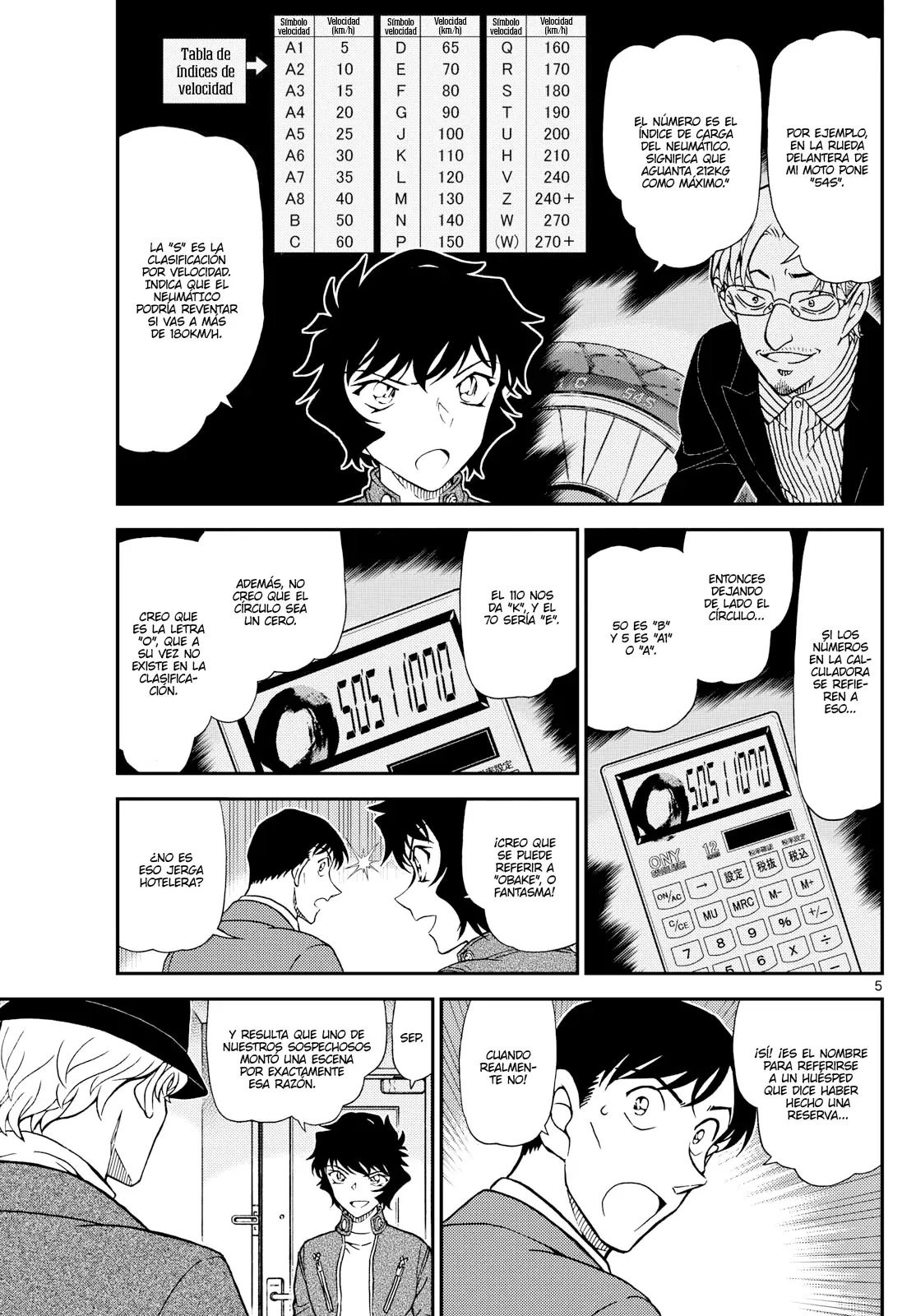 Detective Conan capítulo 1153, página 5