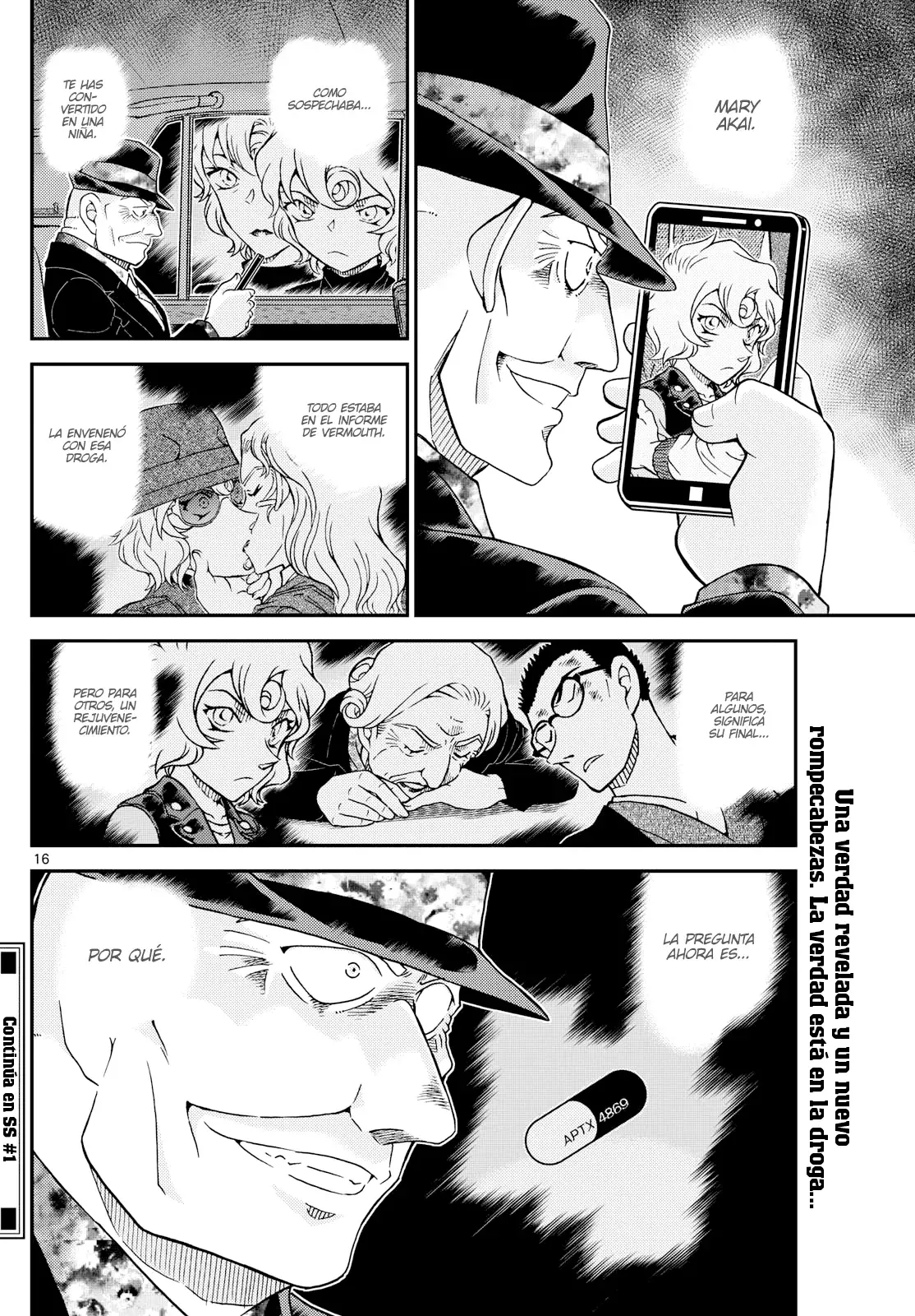 Detective Conan capítulo 1153, página 16