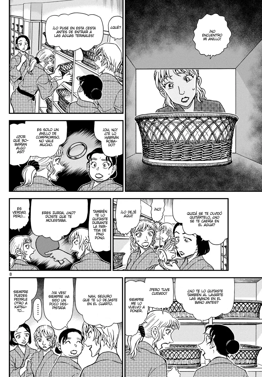 Detective Conan capítulo 1154, página 8