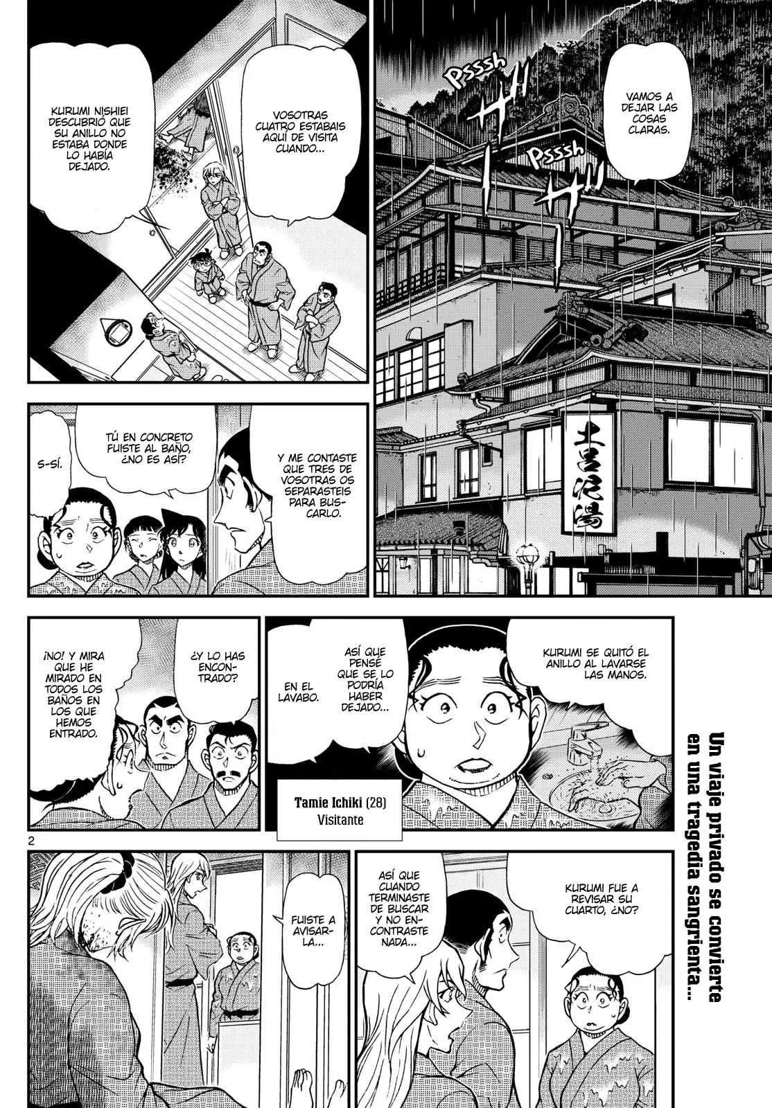 Detective Conan capítulo 1155, página 2