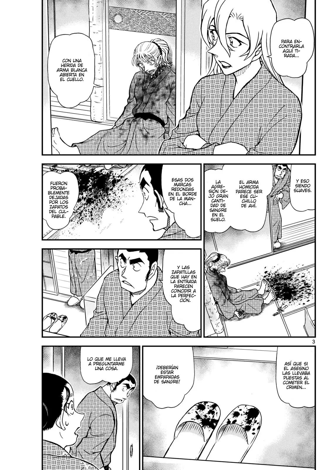 Detective Conan capítulo 1155, página 3