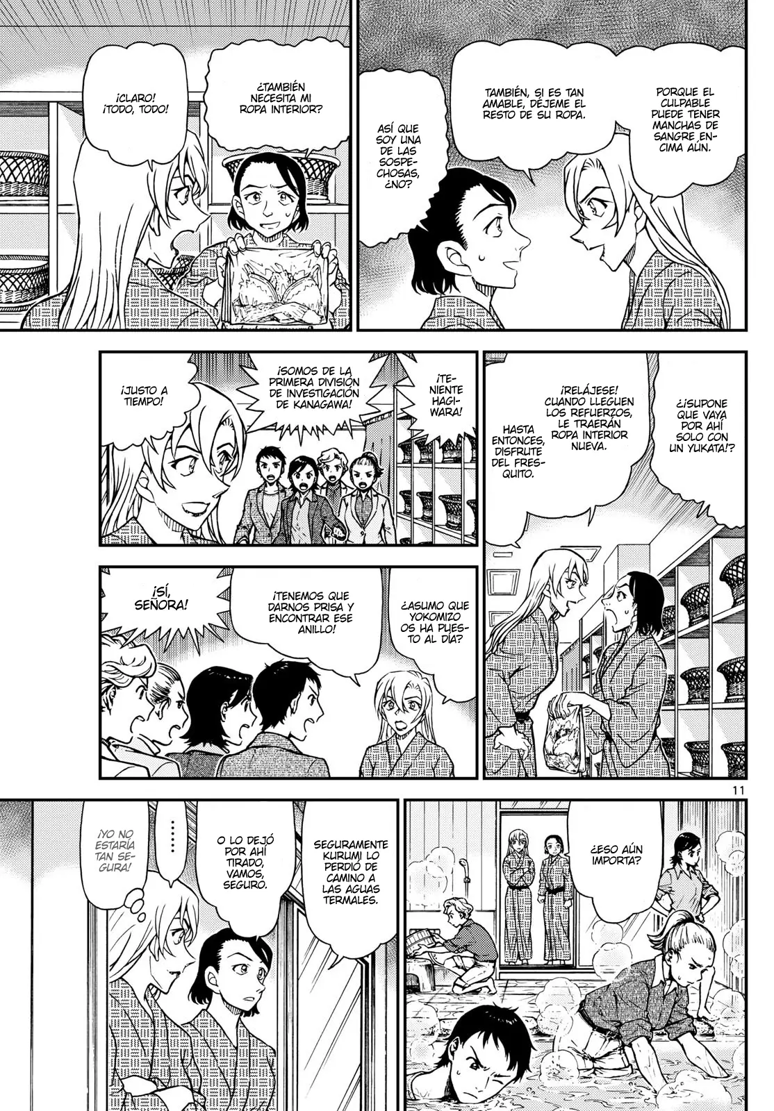 Detective Conan capítulo 1155, página 11