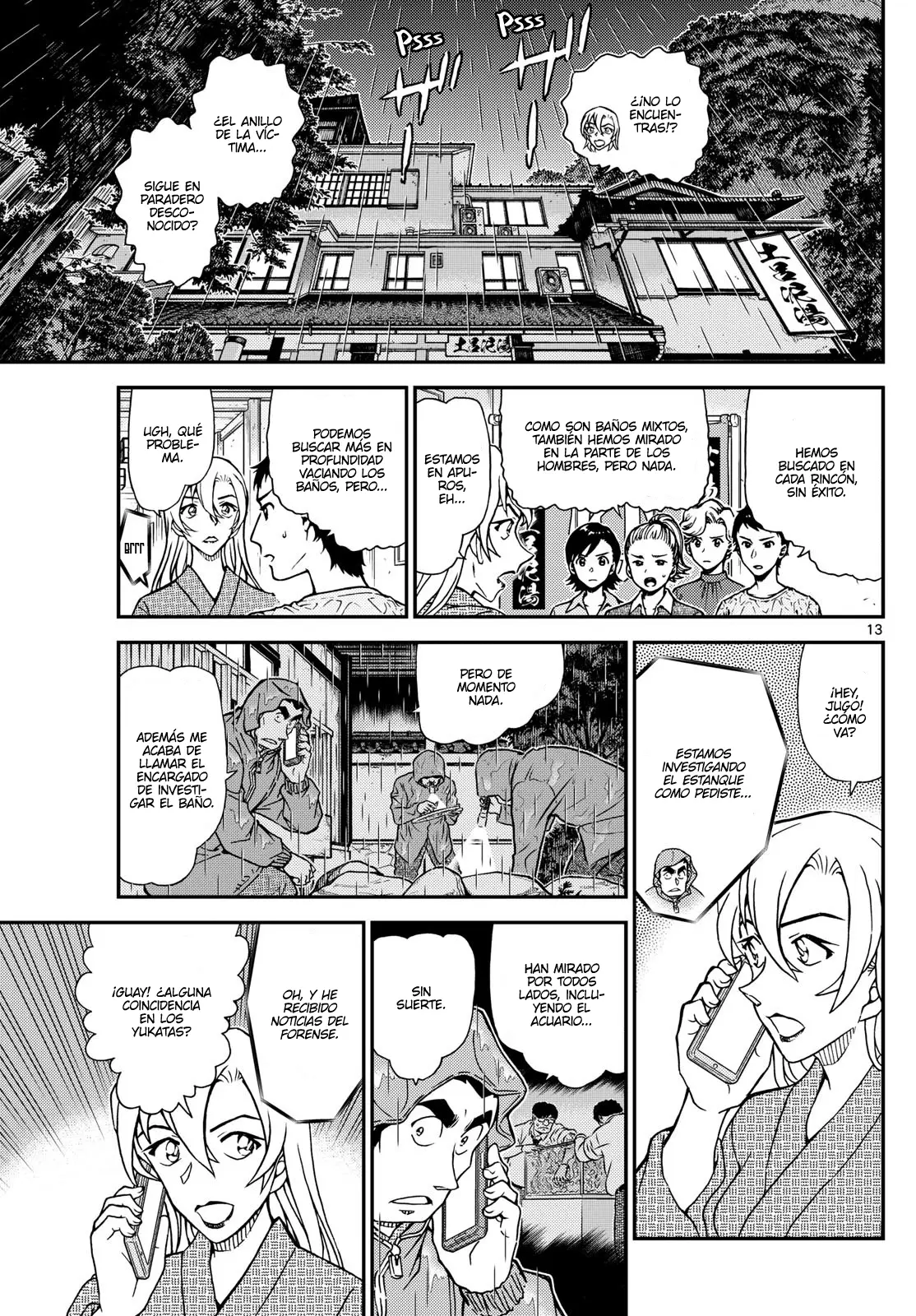 Detective Conan capítulo 1155, página 13