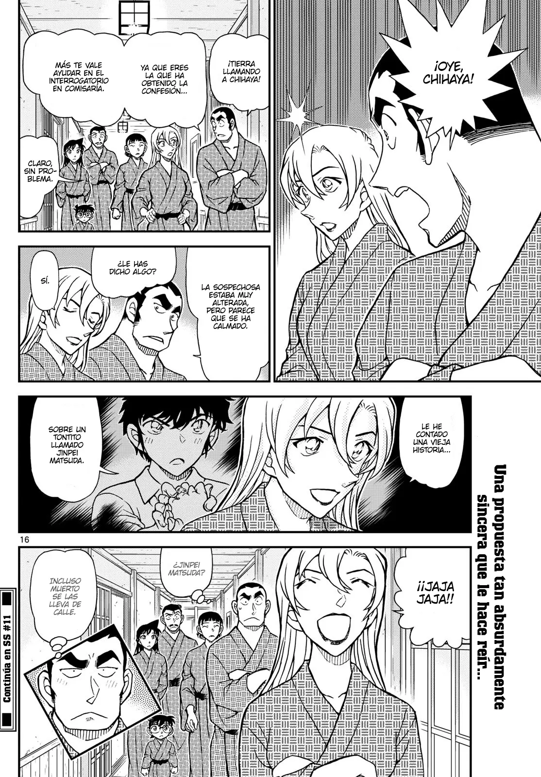 Detective Conan capítulo 1156, página 16