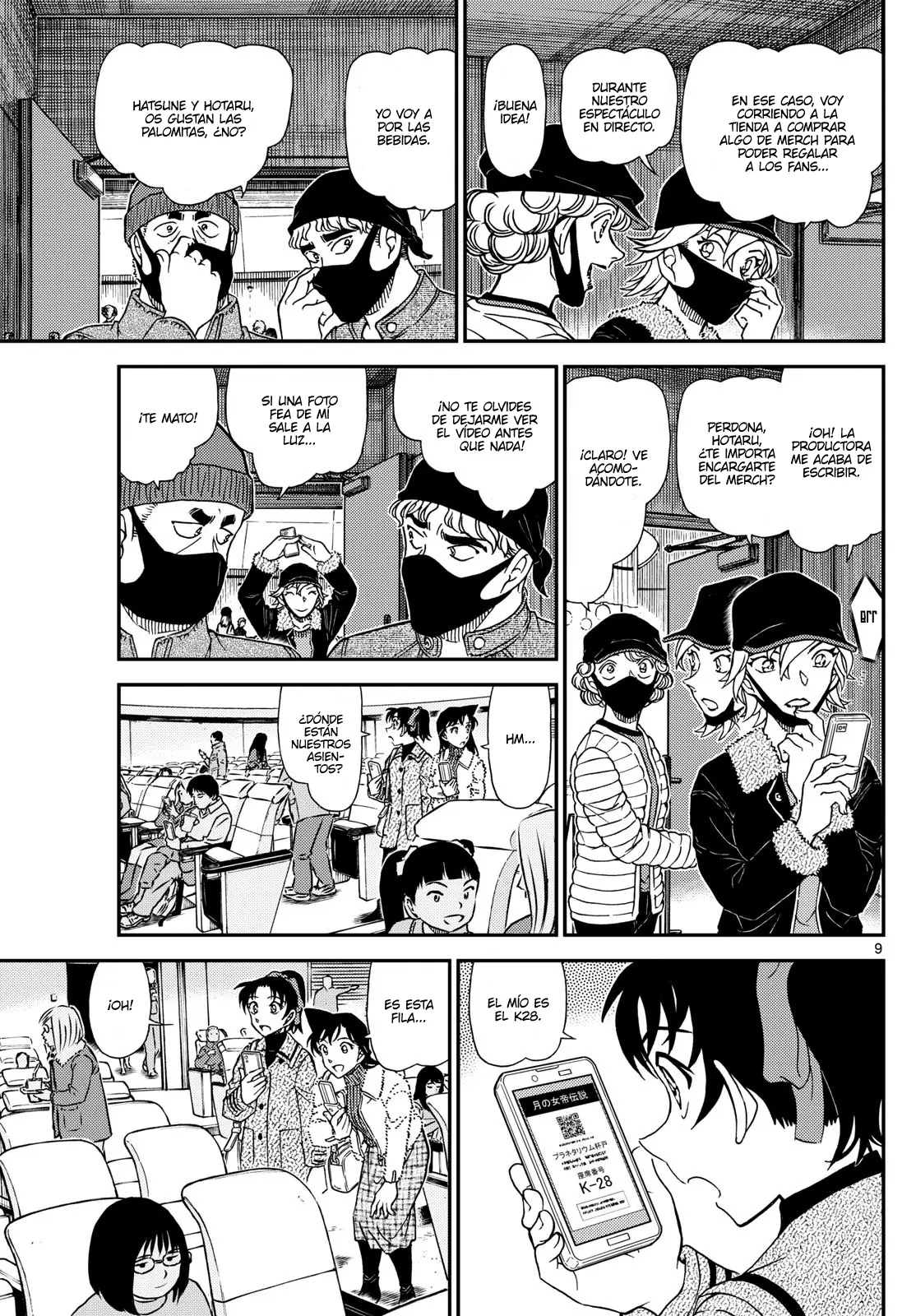 Detective Conan capítulo 1157, página 9