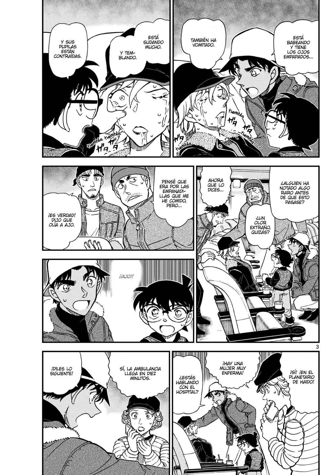 Detective Conan capítulo 1158, página 3
