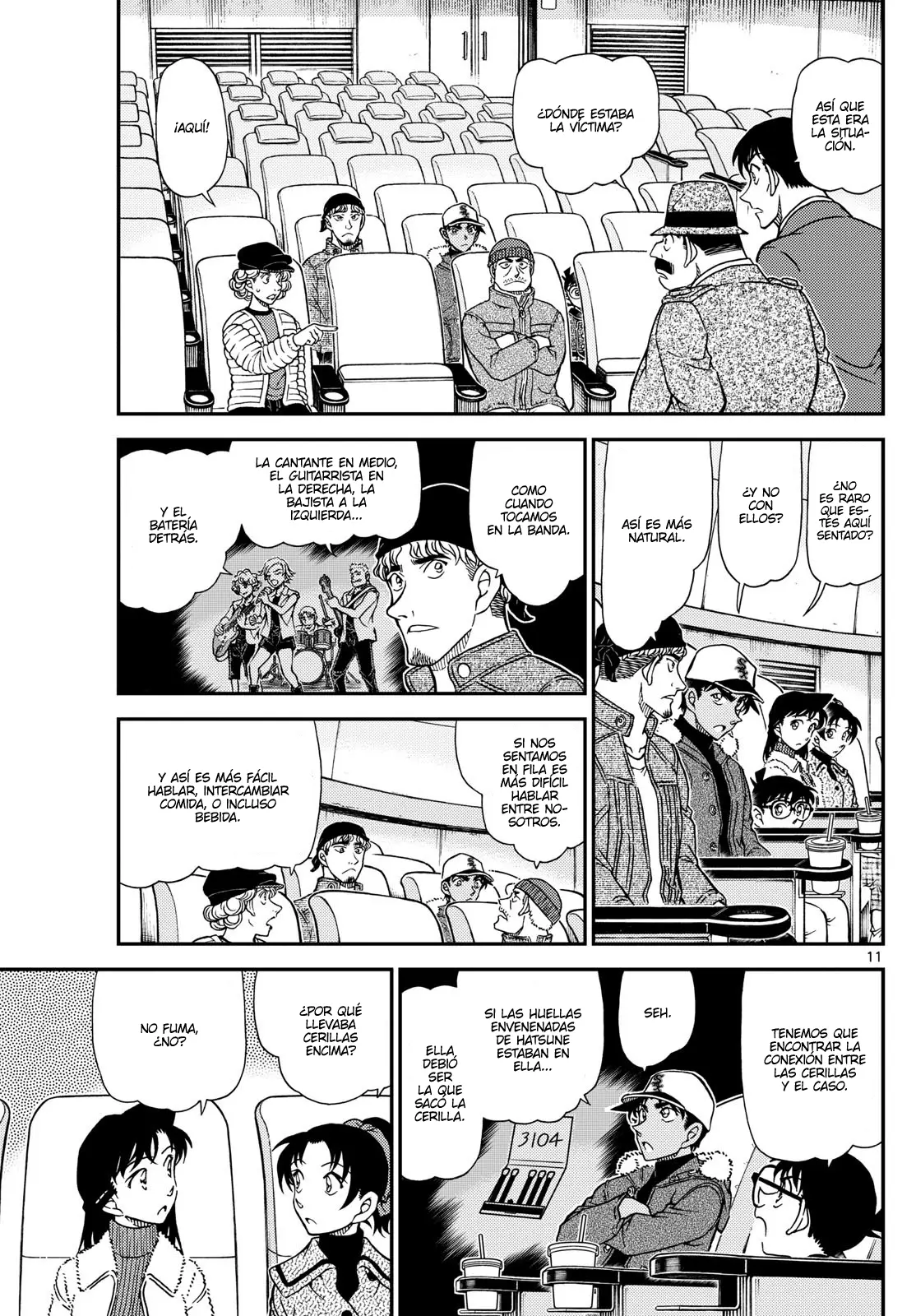 Detective Conan capítulo 1158, página 11