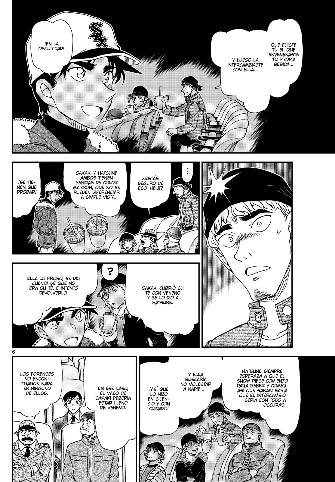Detective Conan capítulo 1159, página 6