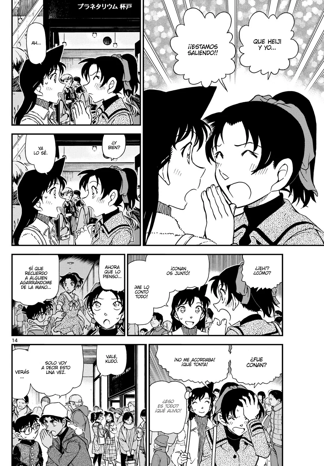 Detective Conan capítulo 1159, página 14