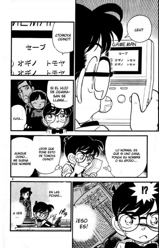 Detective Conan capítulo 28, página 8