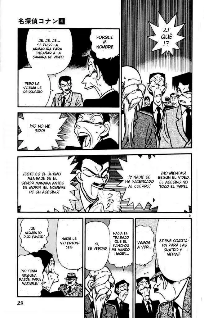Detective Conan capítulo 31, página 9