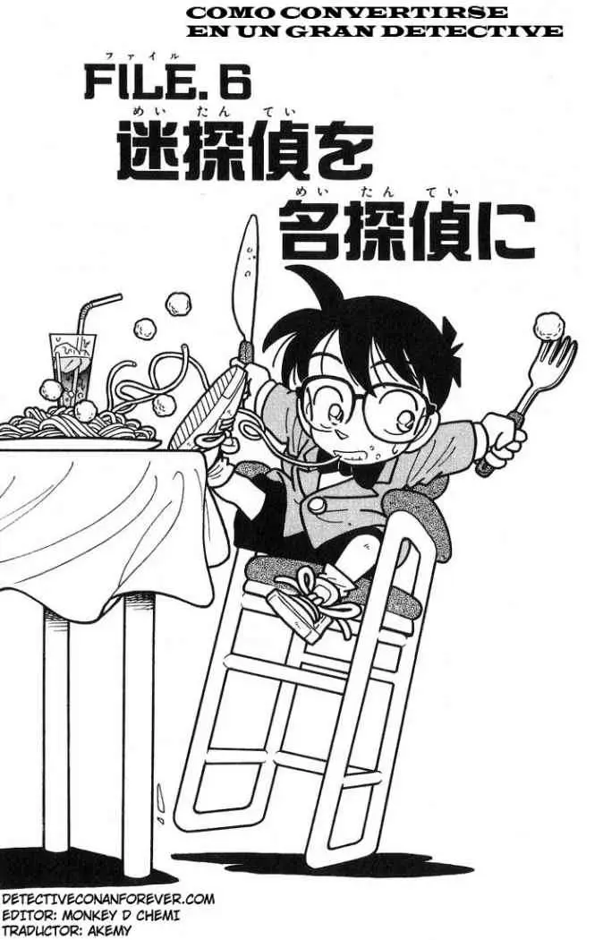 Detective Conan capítulo 6, página 1