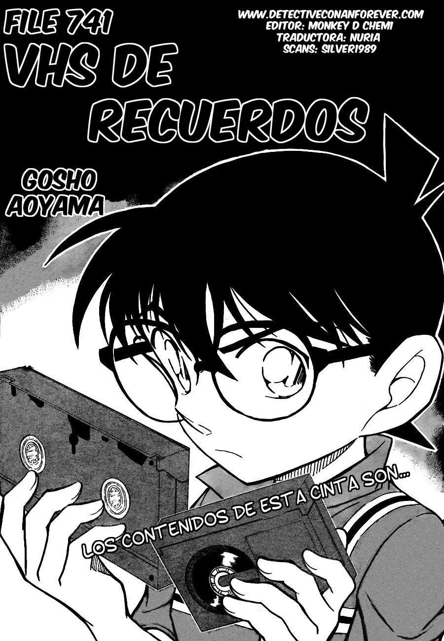 Detective Conan capítulo 741, página 1