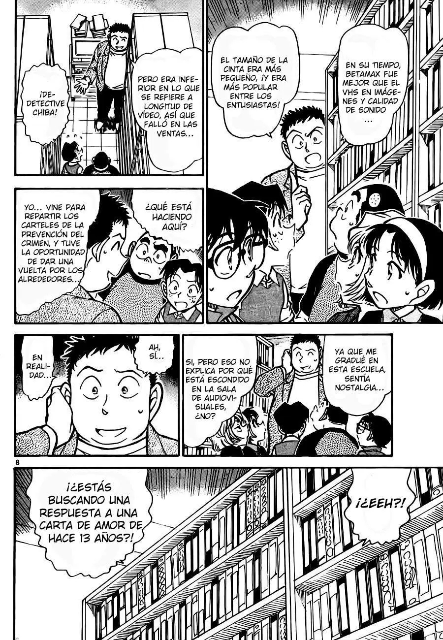 Detective Conan capítulo 741, página 8
