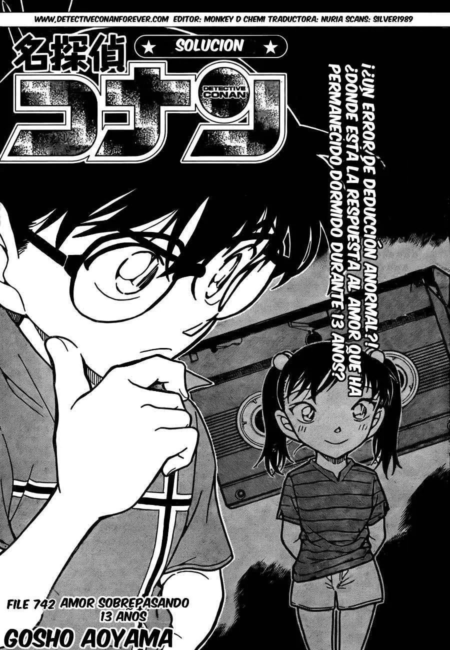 Detective Conan capítulo 742, página 1