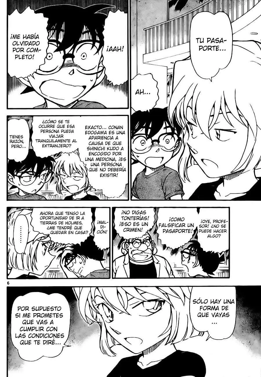 Detective Conan capítulo 743, página 6