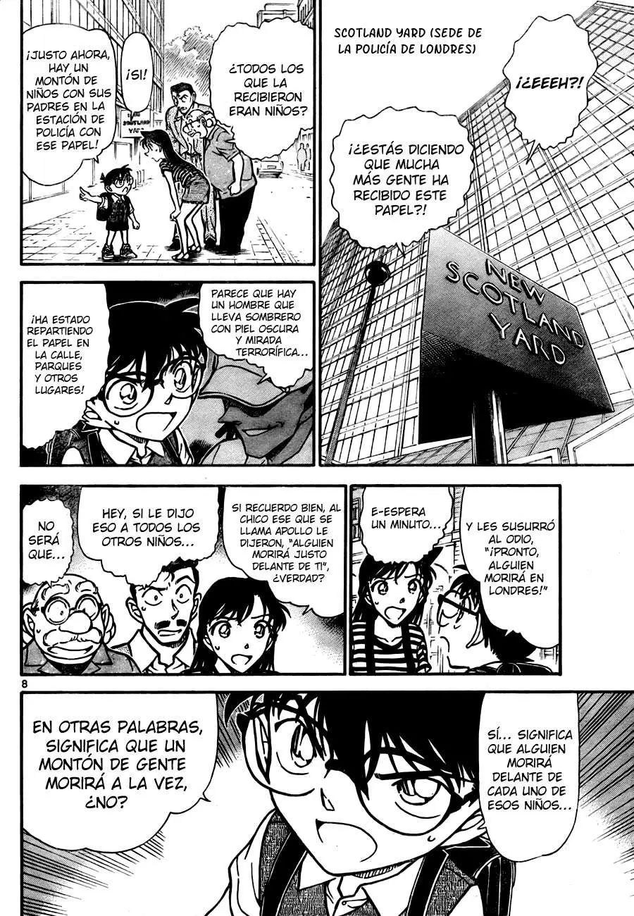 Detective Conan capítulo 744, página 8