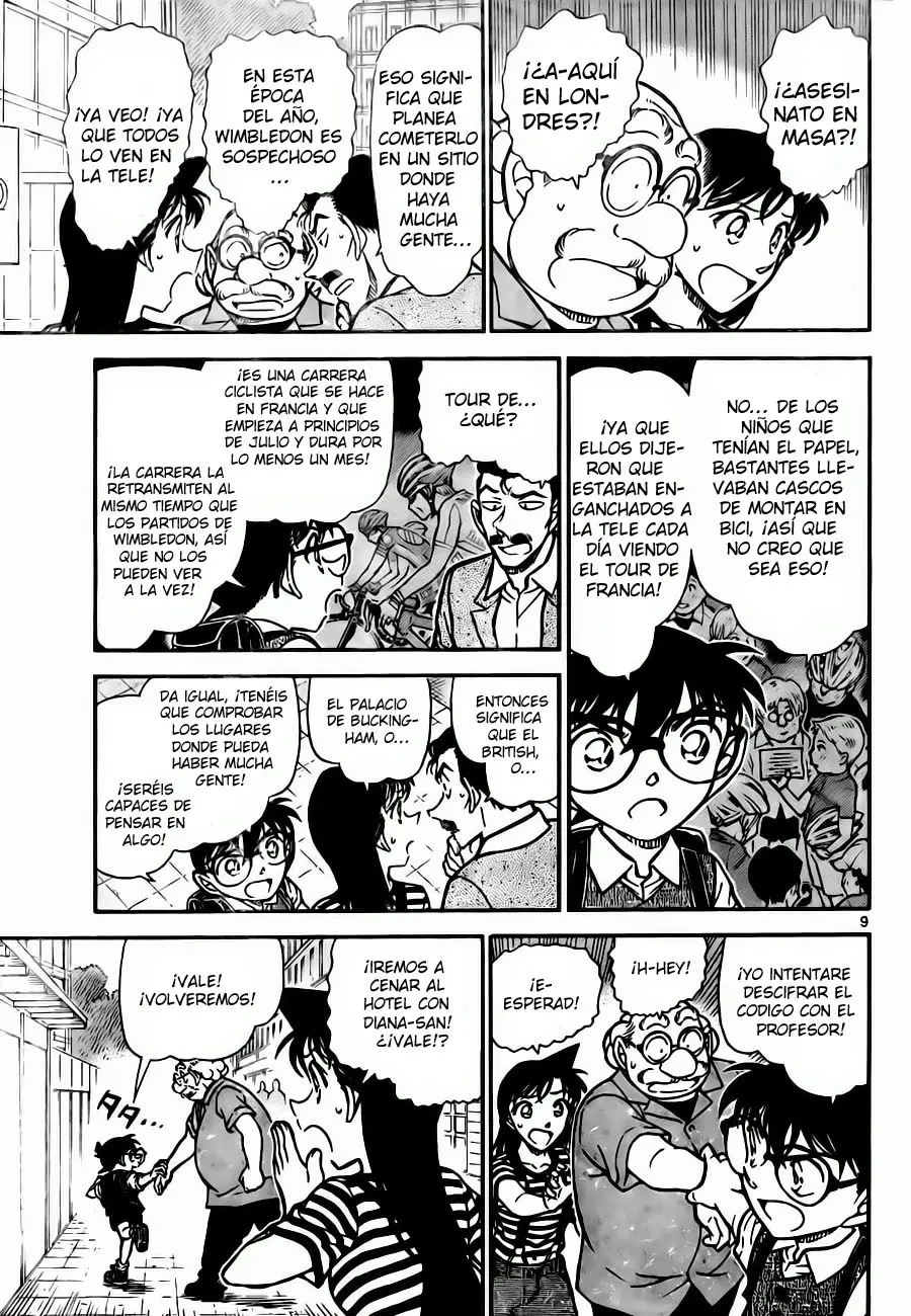Detective Conan capítulo 744, página 9