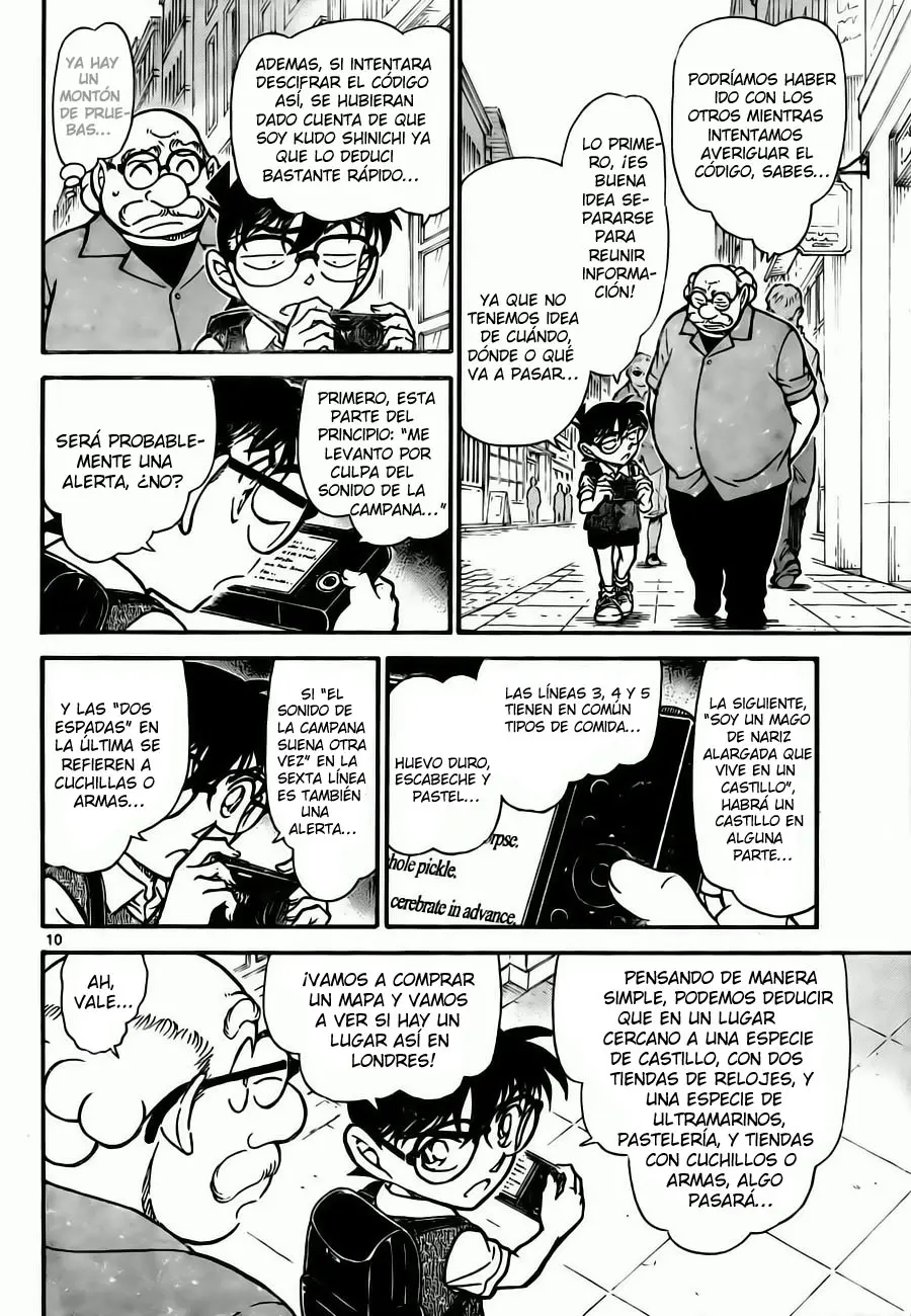 Detective Conan capítulo 744, página 10