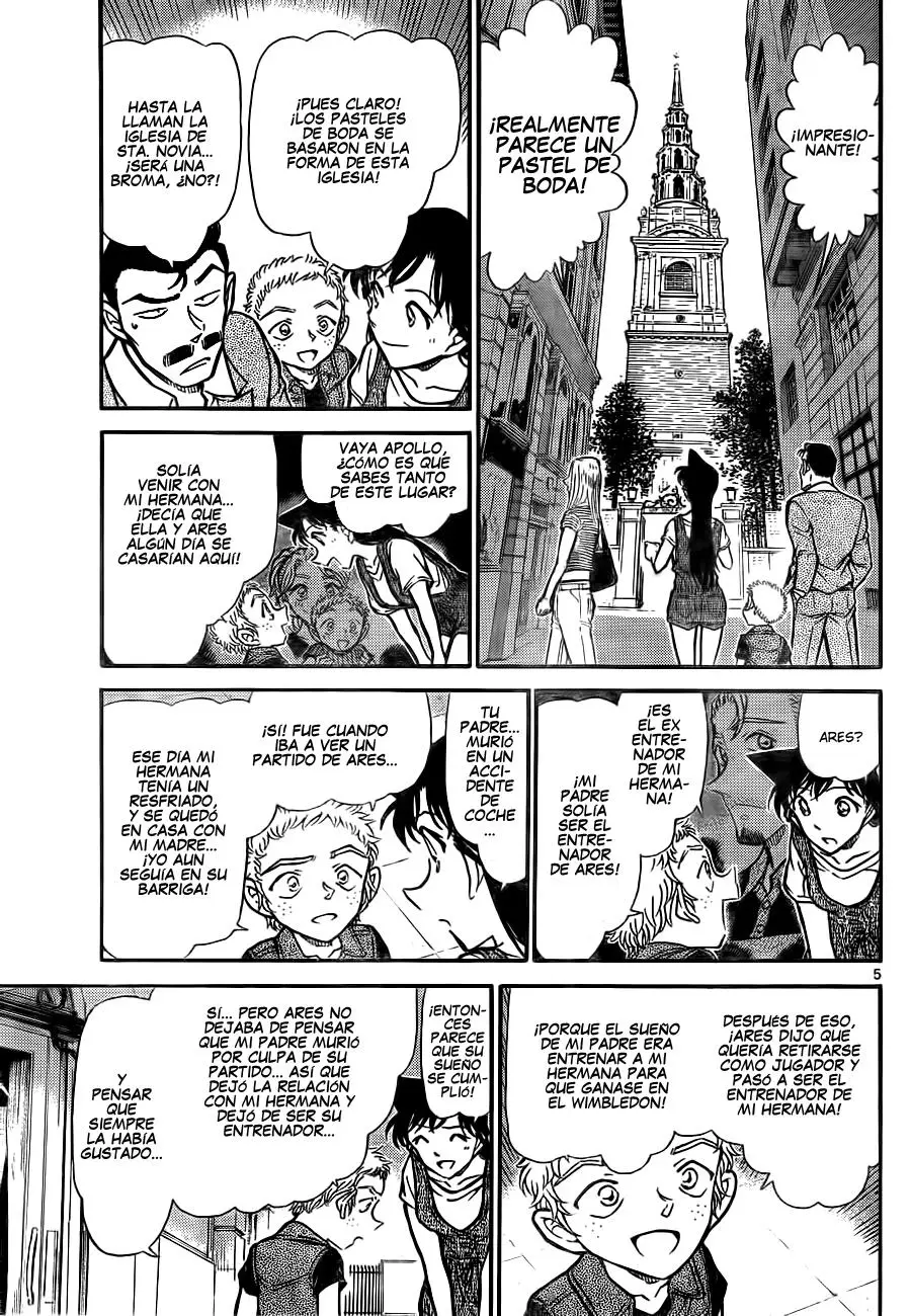 Detective Conan capítulo 747, página 5