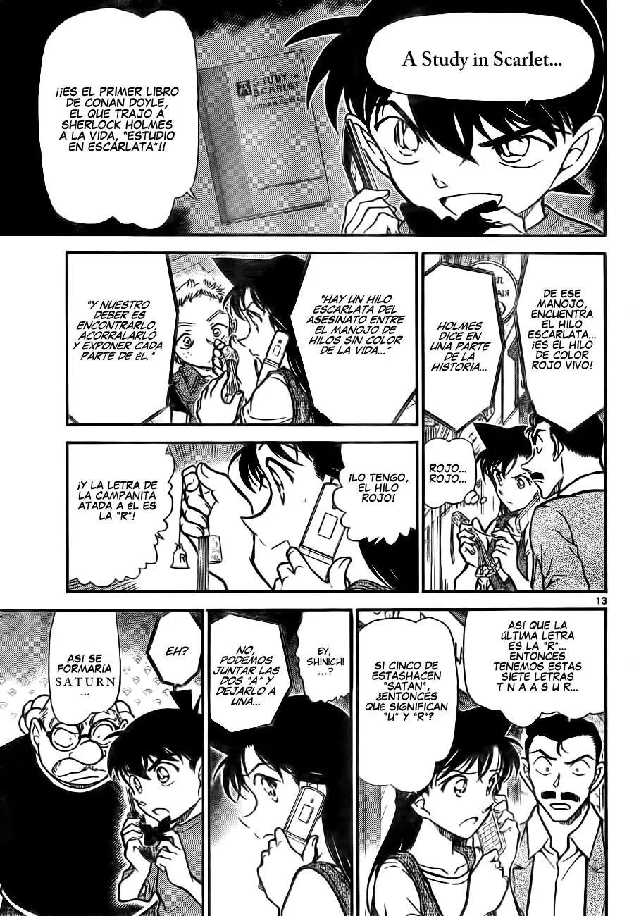 Detective Conan capítulo 747, página 13