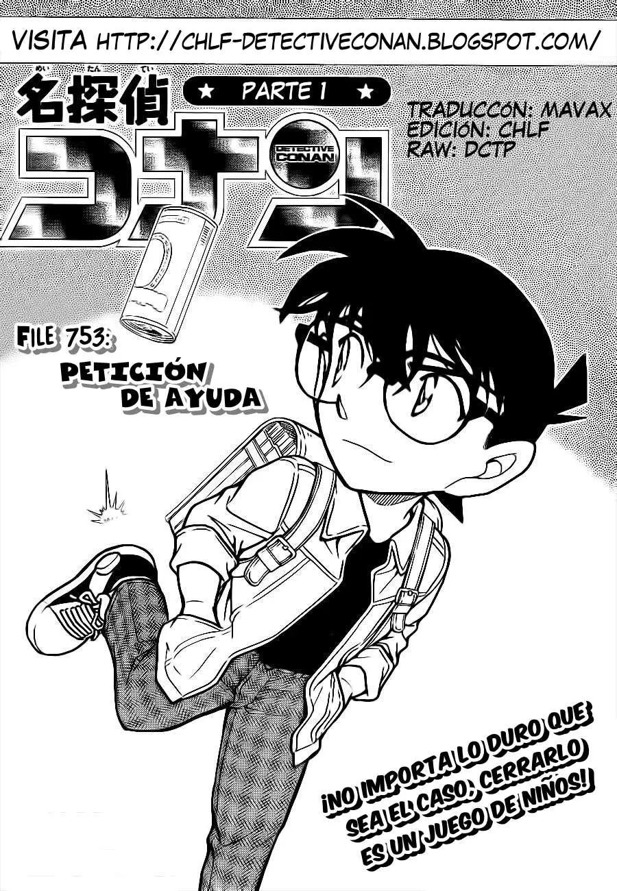 Detective Conan capítulo 753, página 1