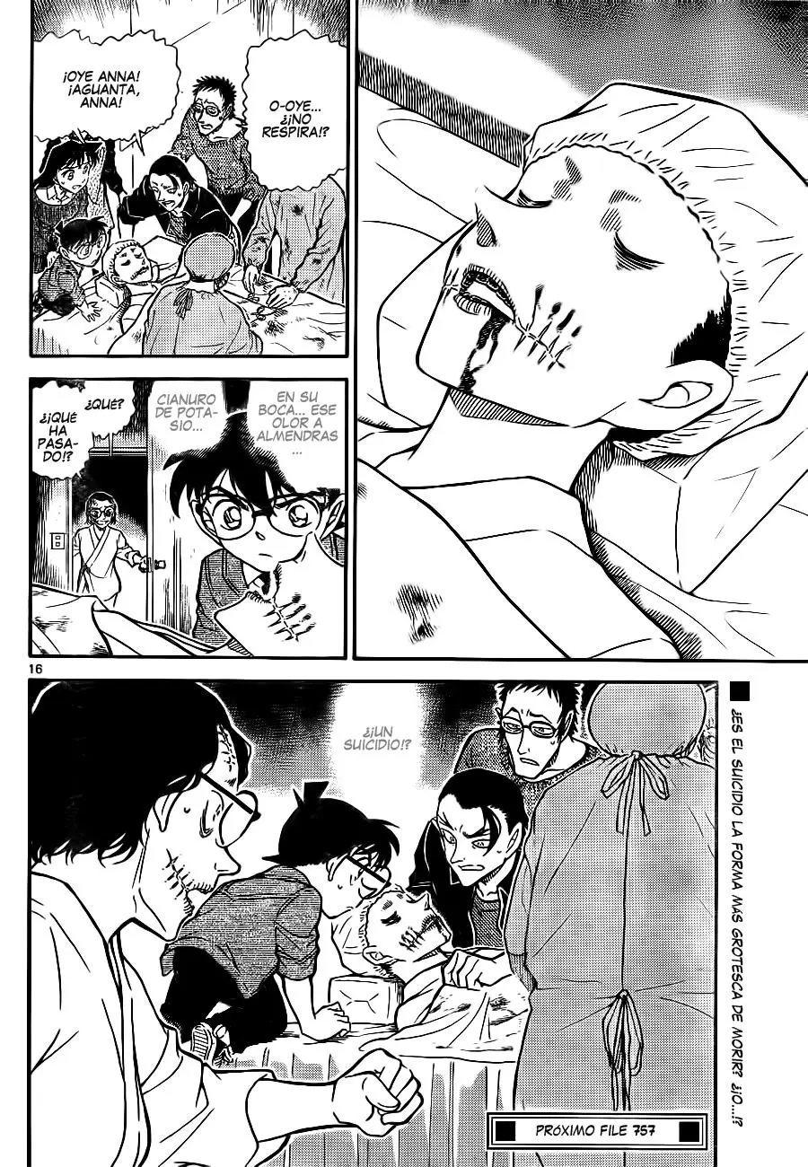 Detective Conan capítulo 756, página 16