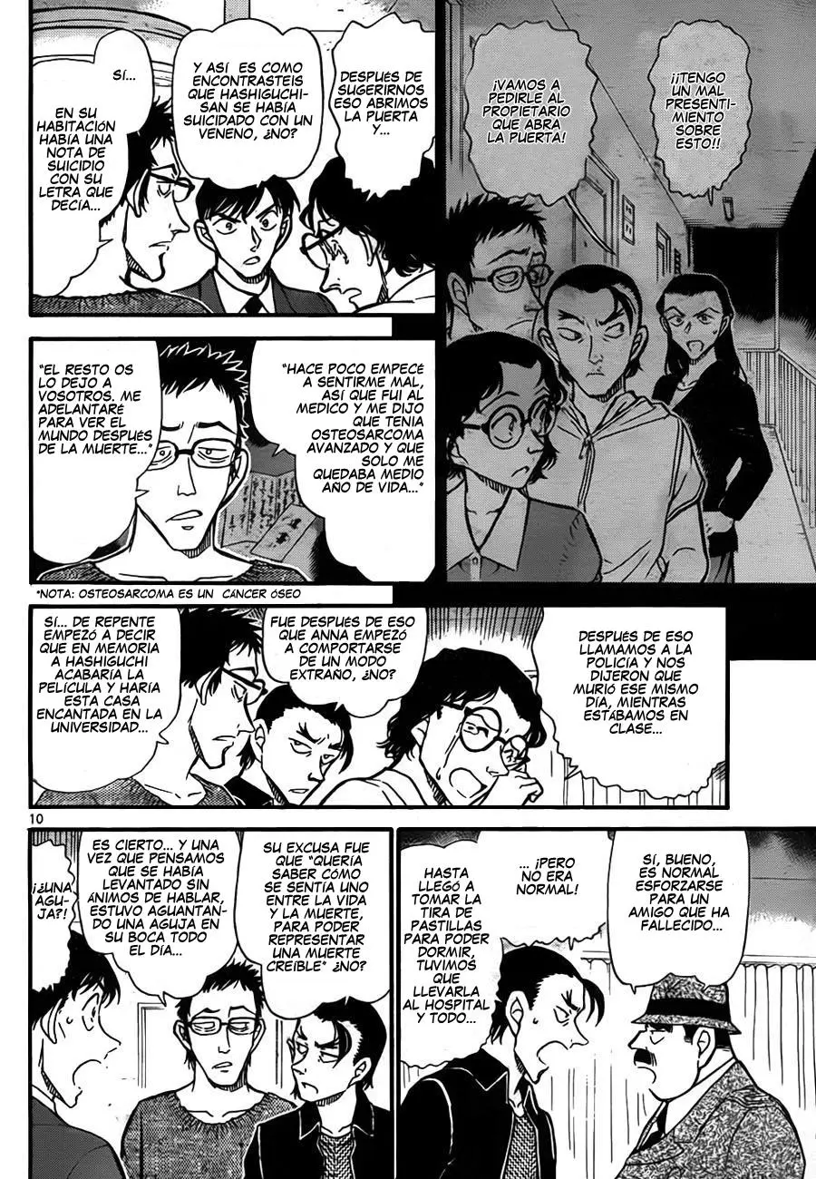 Detective Conan capítulo 757, página 10