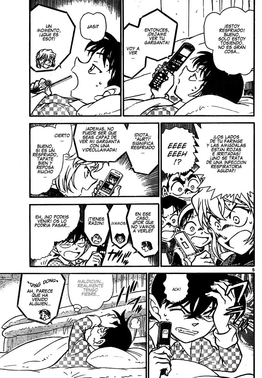 Detective Conan capítulo 759, página 5