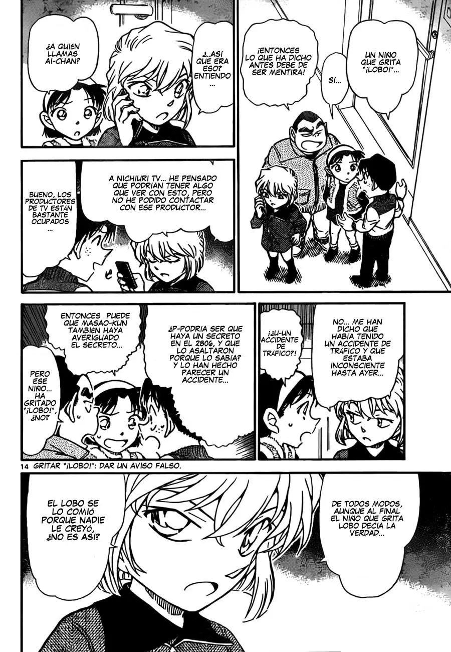 Detective Conan capítulo 759, página 14