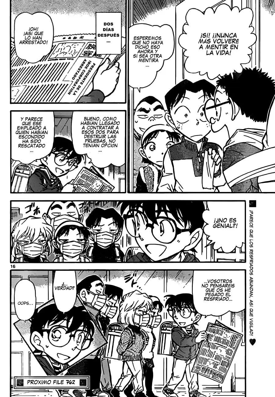 Detective Conan capítulo 761, página 16
