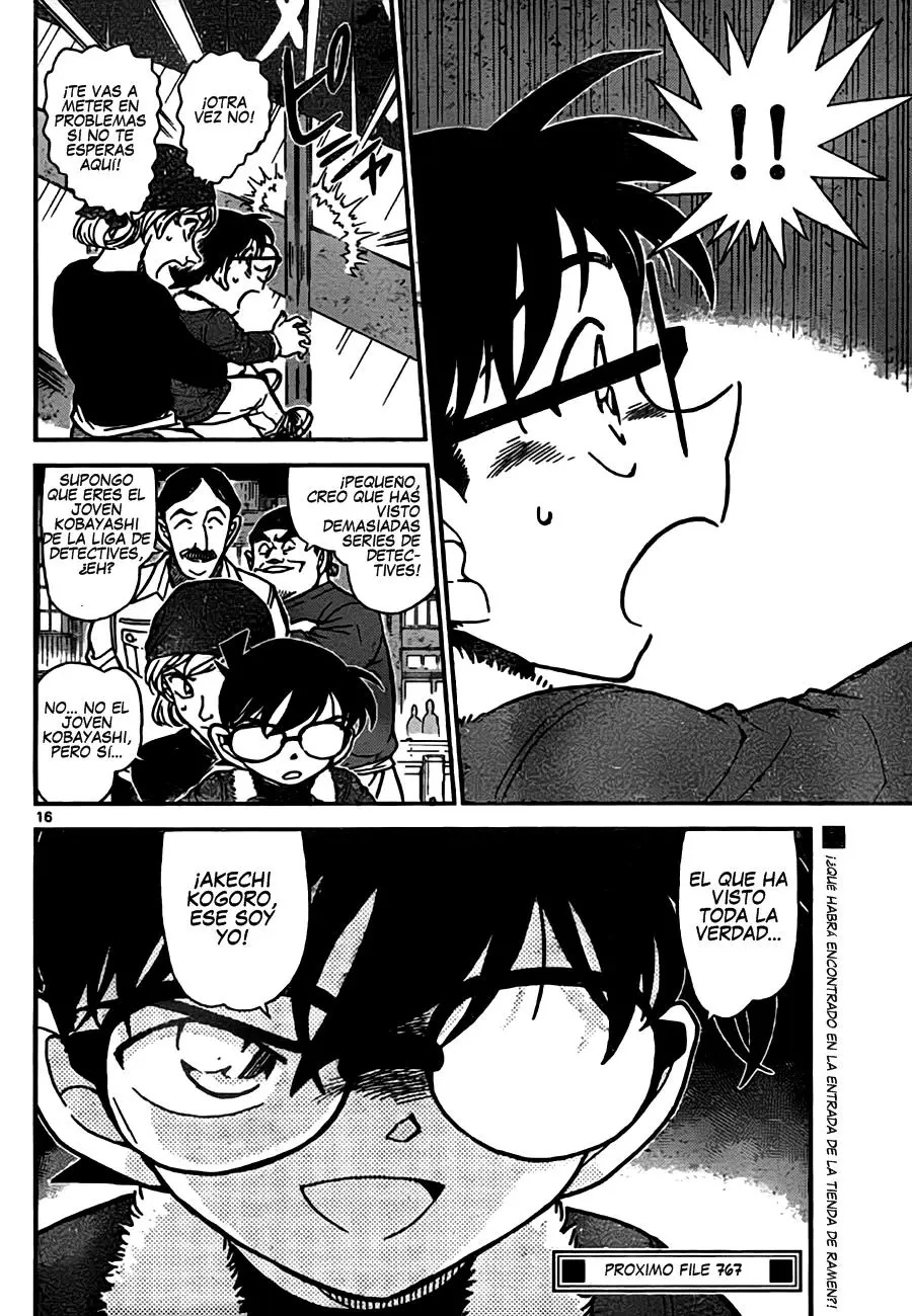 Detective Conan capítulo 766, página 16